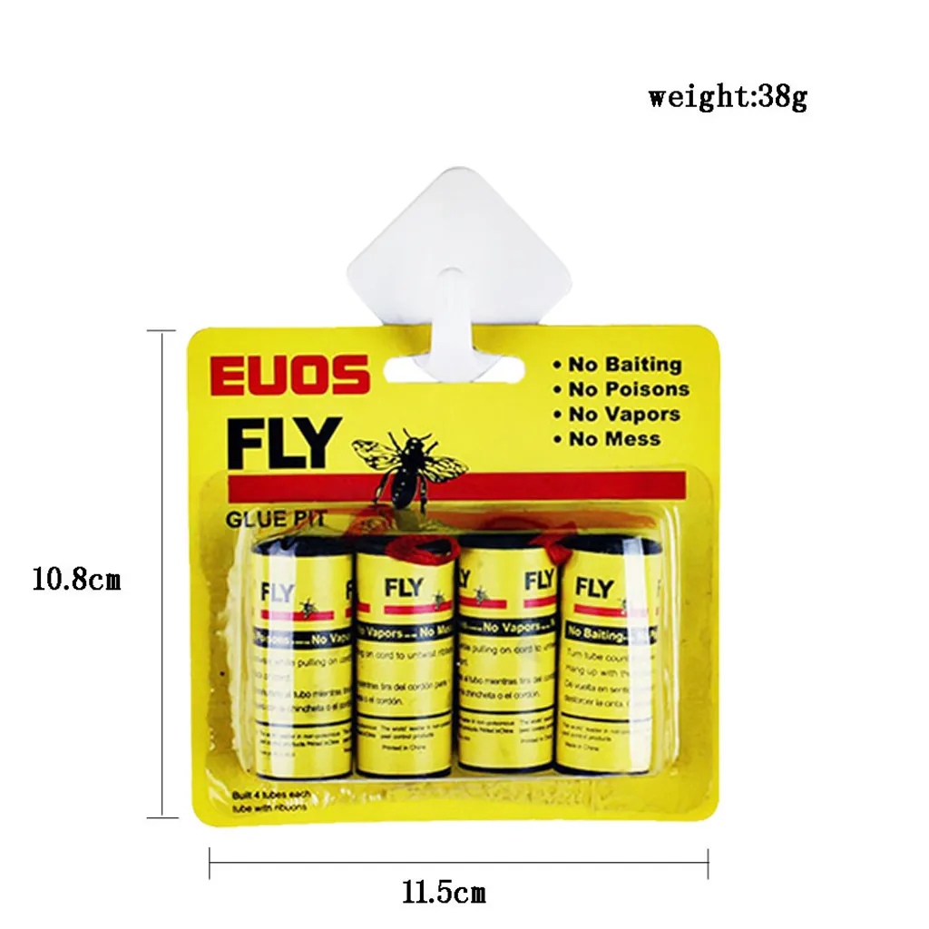 16 pc Sticky Fly Paper Eliminate Flies Insect Bug Glue Paper Catcher Trap Insecticide Stick Flies Glue tools