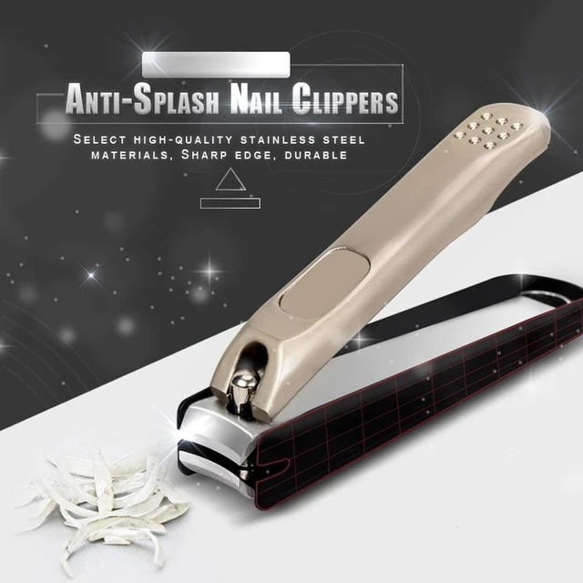 Splash-proof Nail Clippers Set Stainless Steel Sharper Nail