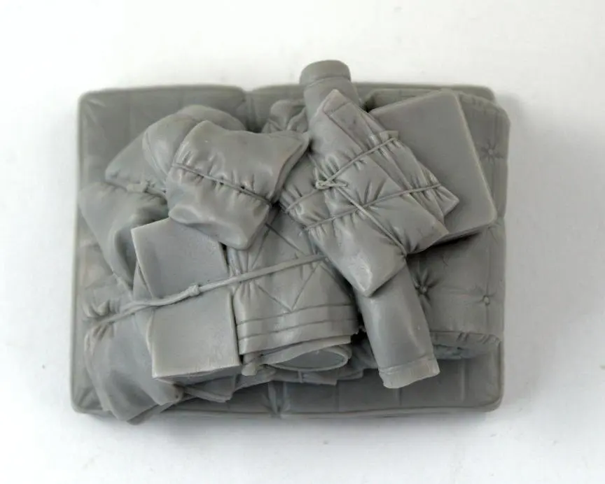 1/35 каучуковая фигурка модель комплект Unassambled Неокрашенный B152(без автомобиля