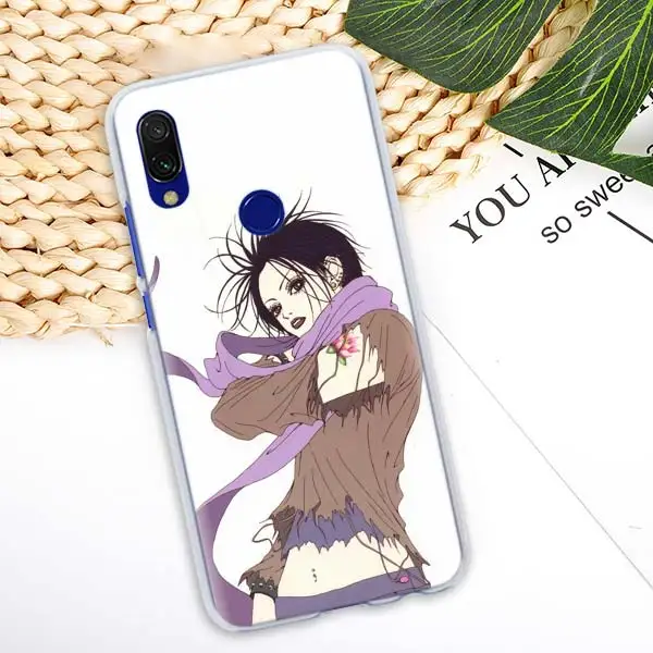 Nana аниме девушка Чехлы для Xiaomi Redmi K20 Pro Note 7 7S Y3 Note 6 5 Plus 6A 7A S2 GO жесткий чехол для телефона - Цвет: 12