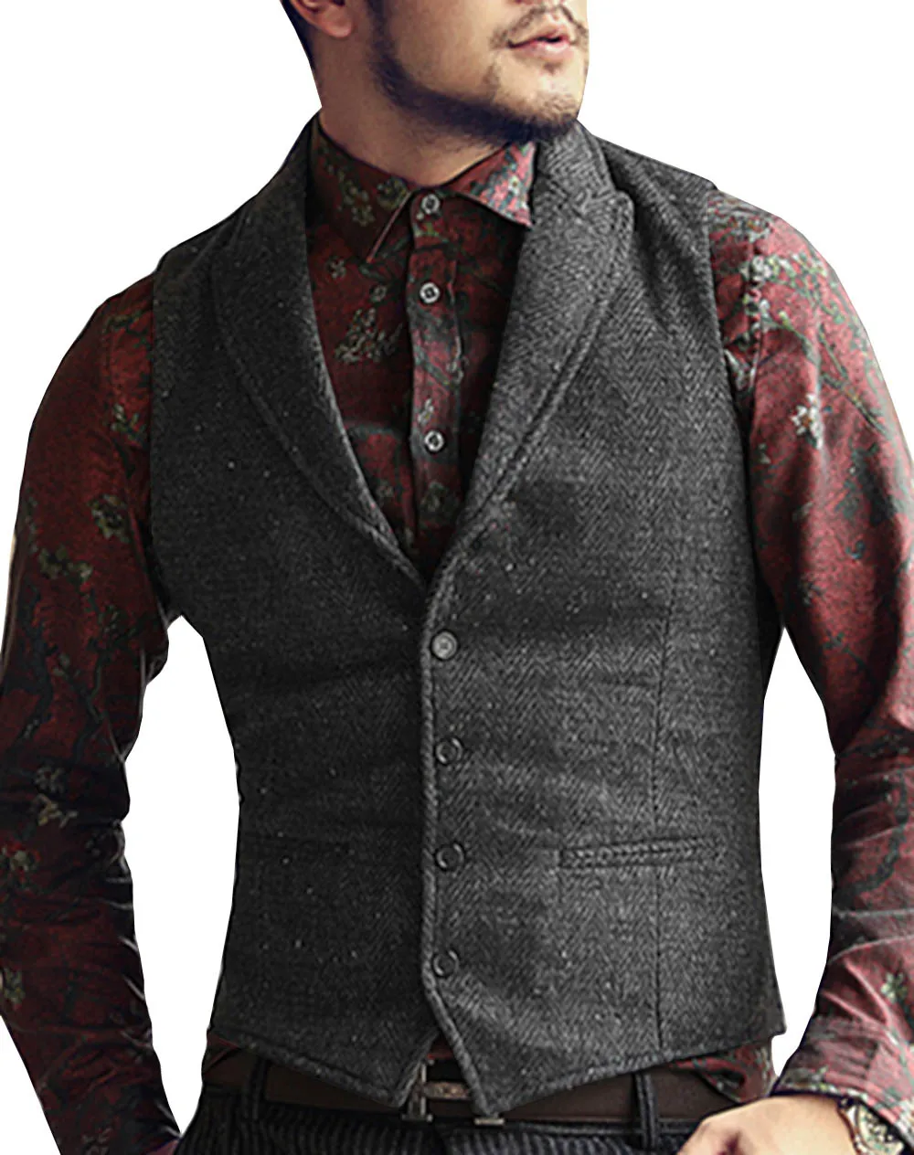 Vests with Lapels  Custom  Tailored Vests  Hockerty