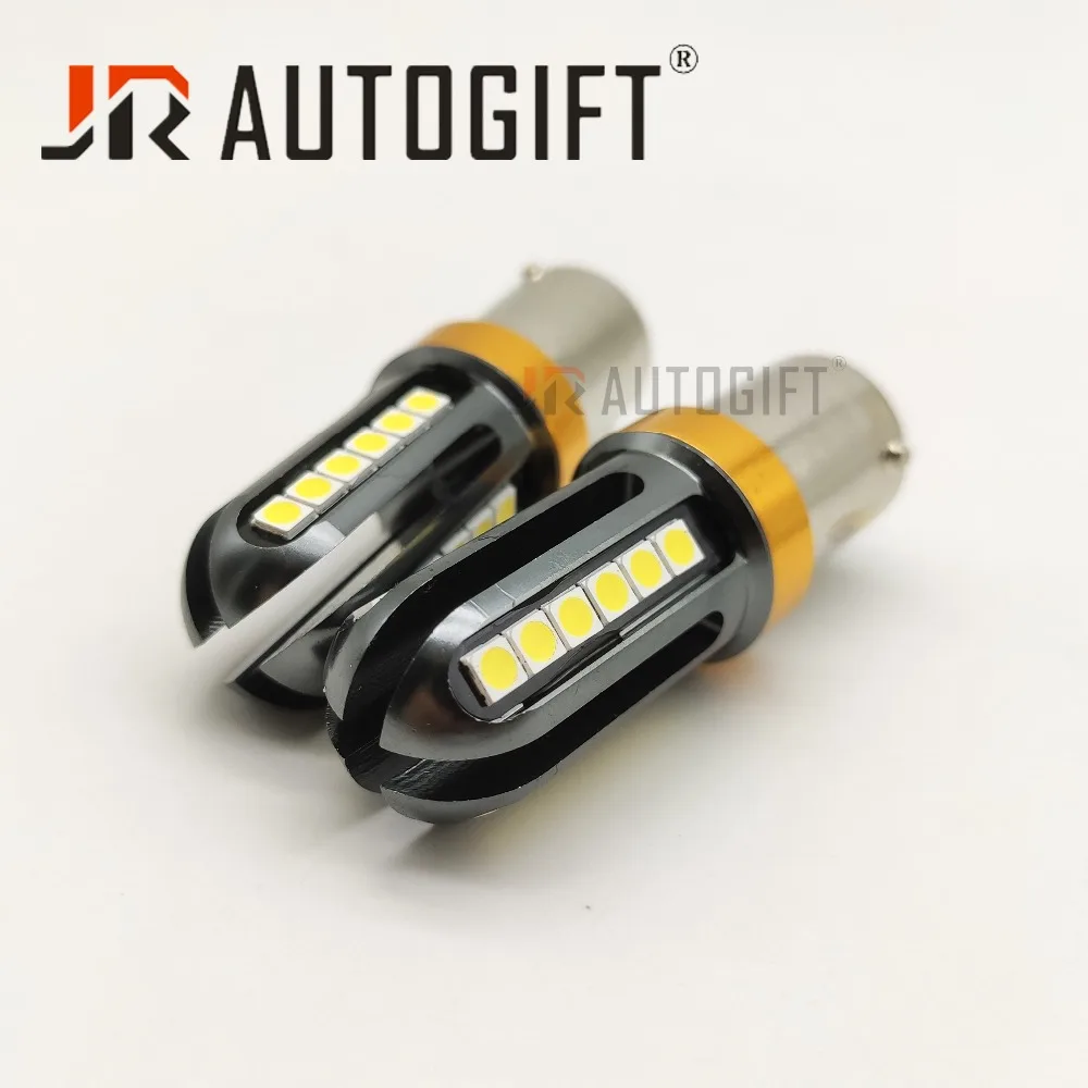 20xP21W 1156 BA15S 1157 BAY15D S25 светодиодный Canbus 12-24V автомобильная лампа 3030 24SMD Обратный DRL Авто указатель поворота светильник индикатор стоп-сигнала