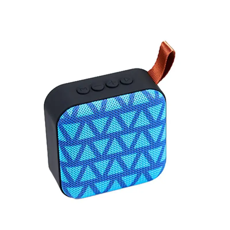 Мини стерео Bluetooth динамик открытый портативный карты сабвуфер динамик - Цвет: Color blue