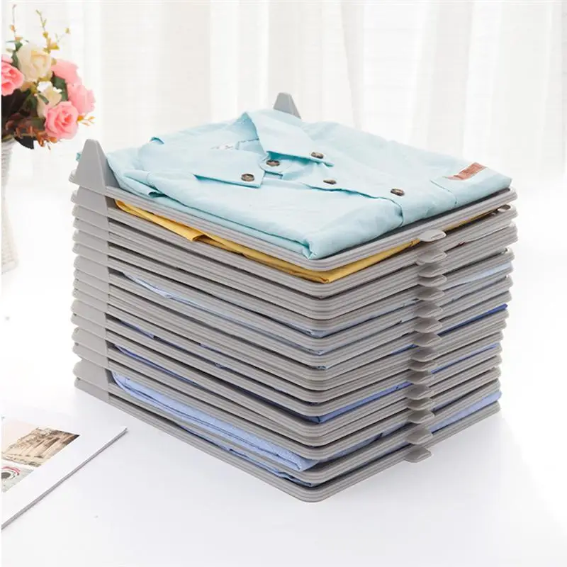 

2PCS Adult Size Clothes Folding Board Save Time Multifuncitonal Magic Fast Speed T-Shirt Clothes Easy Fold Organizer