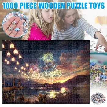 

Newly Brilliant Landscape Jigsaw Puzzle 1000 Pieces Adult High Definition Puzzle Toys Gift CTN88
