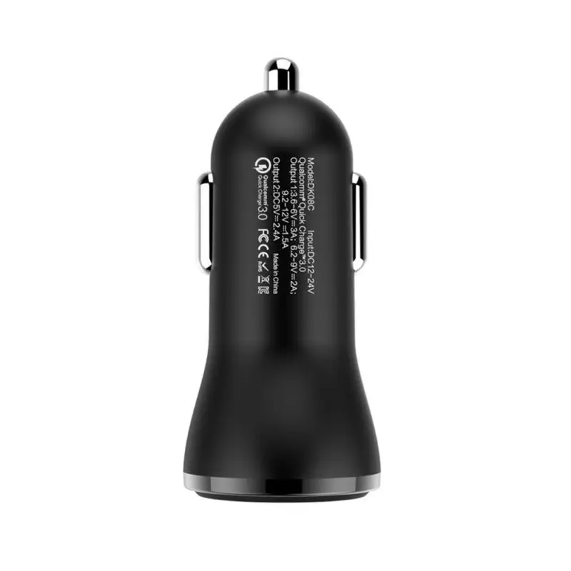 Автомобильное зарядное устройство Quick Charge Qc 3,0 Dual Usb Универсальное зарядное устройство для мобильного телефона Qc3.0 кабель для быстрой зарядки для samsung