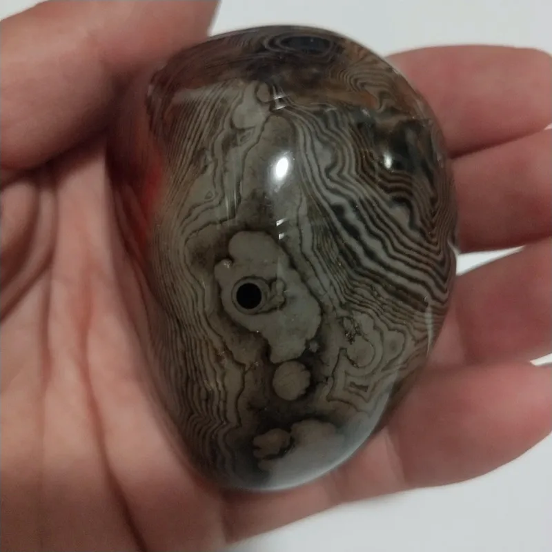 Натуральный камень Сардоникс Агат пальмовые камни игры маленькие камни и кристаллы заживляющие кристаллы - Цвет: A27        150g
