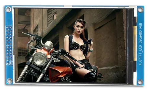 Ips 4,0 дюймов 24P TFT lcd цветной экран с адаптером доска ILI9486 Привод IC 16 бит параллельный интерфейс 320(RGB)* 480