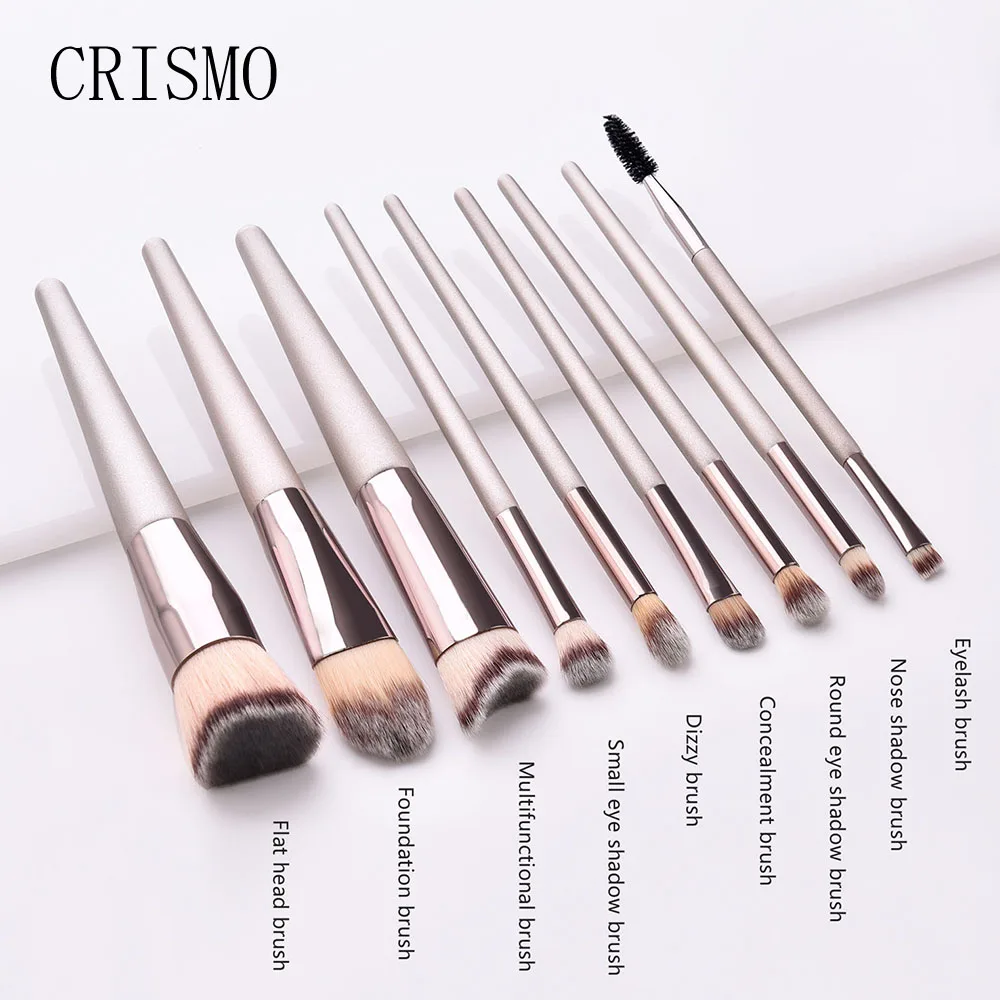 Набор многофункциональных кистей для макияжа 9 шт.|Аппликатор теней век| |