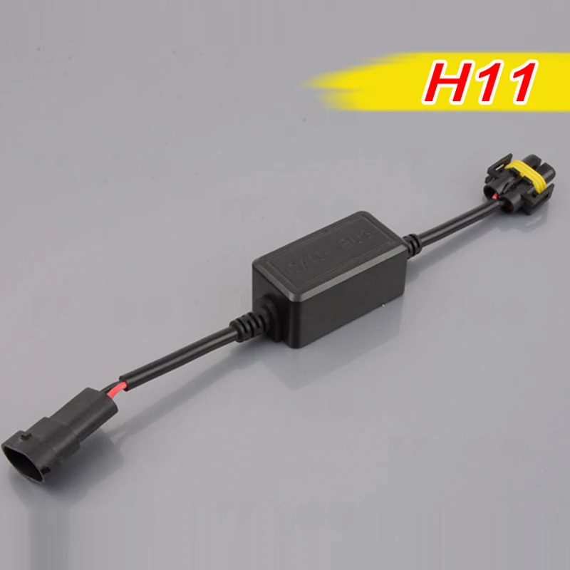 H1 H3 H4 H7 светодиодный фар Canbus монтажный комплект 9005 9006 H9 H11 9004 компьютер Предупреждение ошибки ЕМС резистор компенсатор декодер 2 шт