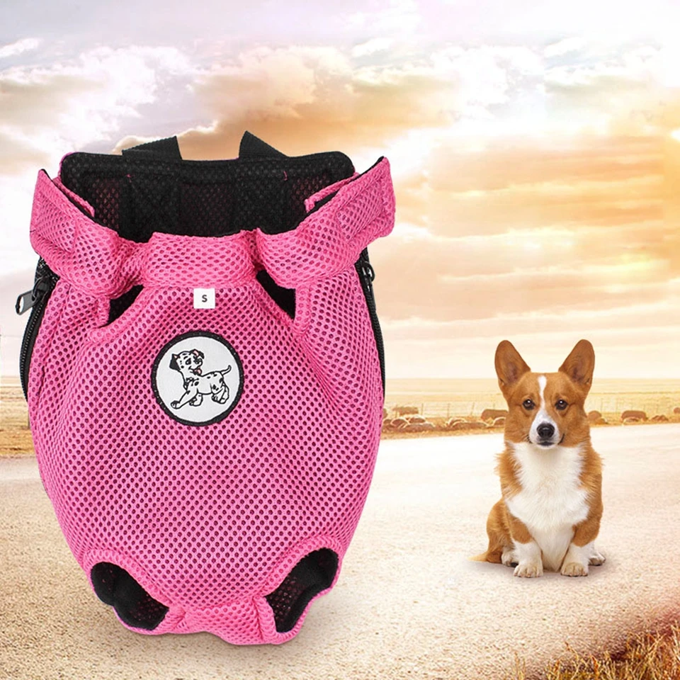 

Medium Pet supplies Pet Dog Carrier Front Chest Backpack Pet Cat Puppy Tote Holder Bag Strap Pink HTL-28