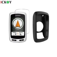 Silicone Protect Case Skin + 3pcs Shield Film Screen Protector for Cycling GPS Garmin Edge Touring Plus Accessories 1
