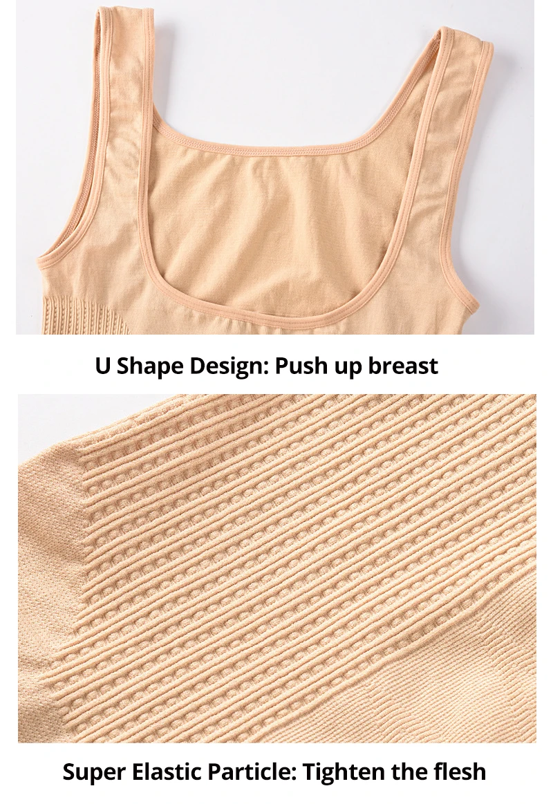 Women Slimming Vest Tummy Control Tank Top Bodysuit Corset Girdle Body Shaper body shaper
