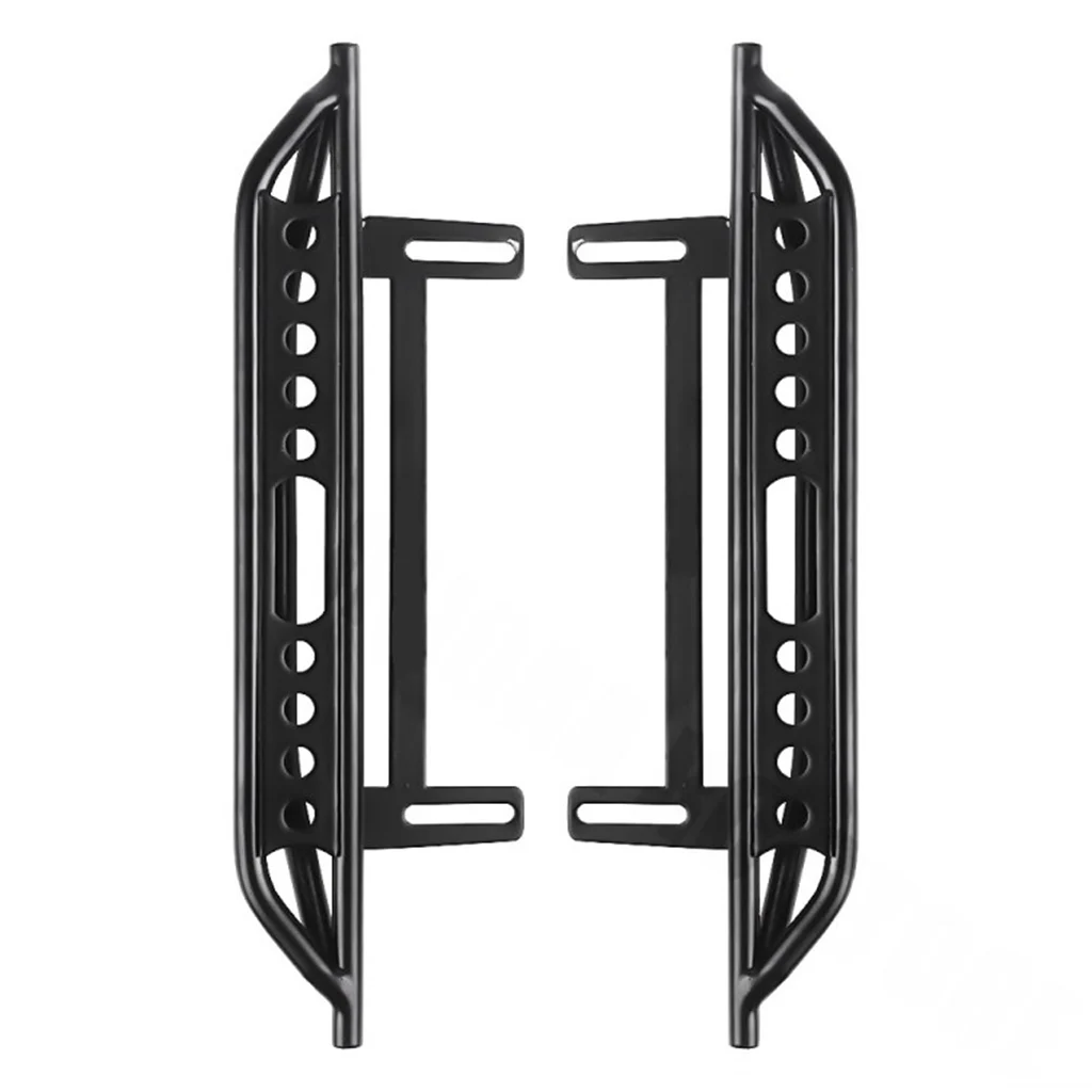 2pcs RC Car Metal Foot Pedal Plate Side Steps for Axial SCX10 II 90046 1/10 RC Crawler Accessories