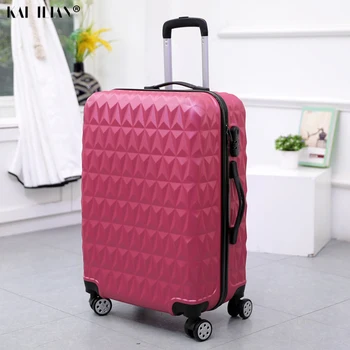 20''carry on luggage Cabin suitcase with wheels Women trolley case rolling luggage 28inch big bag fashion hardside luggage girls 1