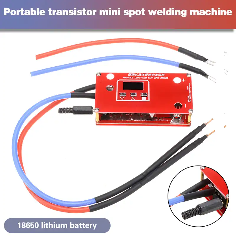 DIY Mini Spot Welder Machine Set Portable Li-ion Battery Welding Power Supply