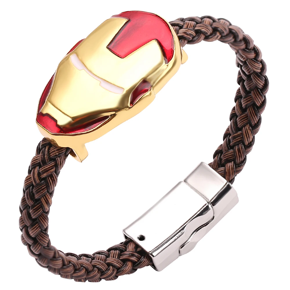 男性用ブレスレット,スーパーヒーローのヒーロー,スパイダーマン