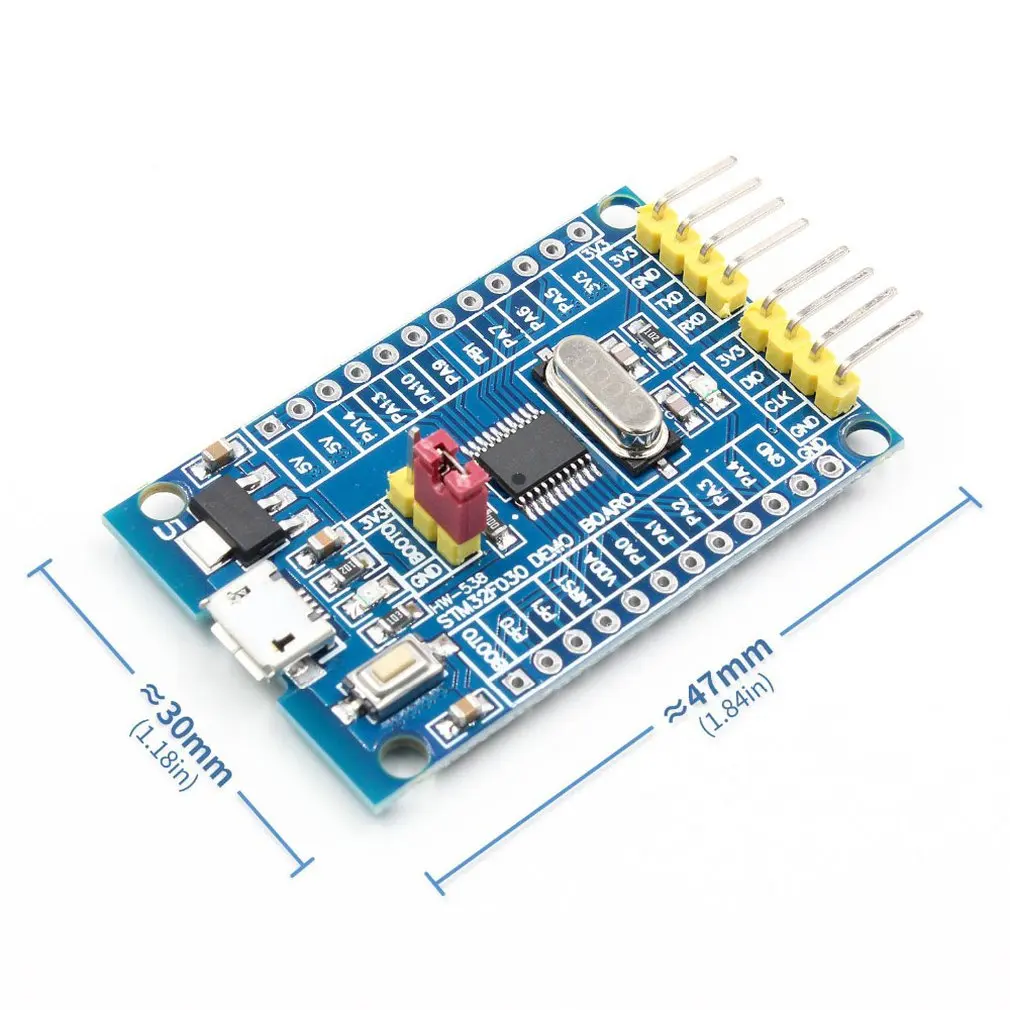 STM32F030F4P6 маленькая Система s макетная плата CORTEX-M0 ядро 32 бит мини-панели развития системы
