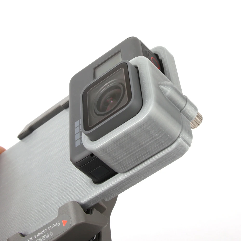 QISHKJ адаптер держатель для OSMO MOBILE 3 и GoPro Hero 5/6/7 экшн Камера аксессуары