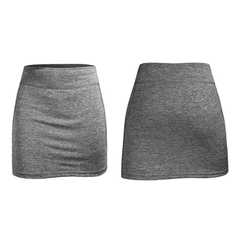 

Women Tennis Skirts Inner Shorts Elastic Yoga Inner Shorts Elastic Sports Golf Pockets Skirts