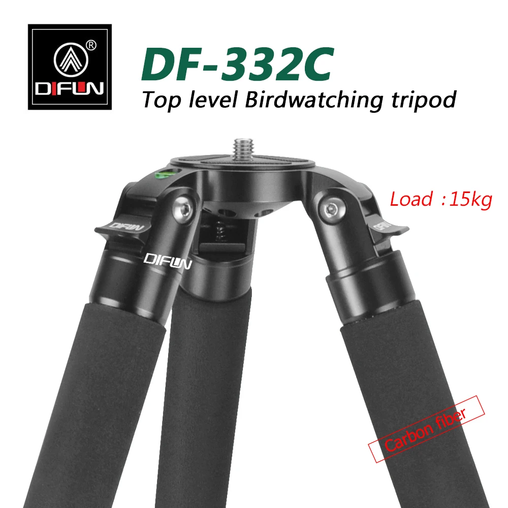 DF-332C профессиональный держатель для камеры Treppiedi Carbon DSLR подставка с чашей