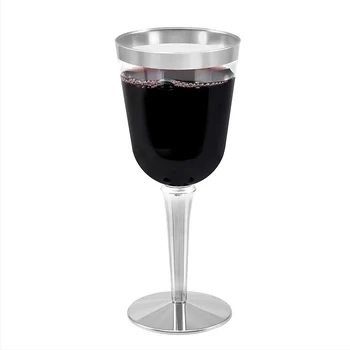 

240ml Disposable Cocktail Whiskey Drinking Cups Beer Juice Beverage Wine Cup Plastic Tumbler Wedding Party Birthday 6/12/18pcs