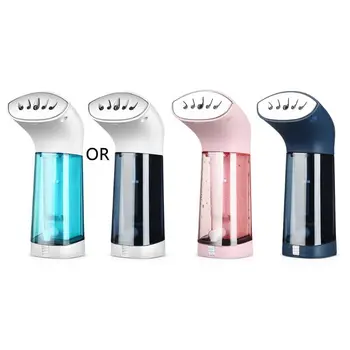 

Mini Portable Handel Steamer Steam Iron Electric Fast Heat Up for Clothes Horizontal Vertical Steaming for Home and Travel 10166