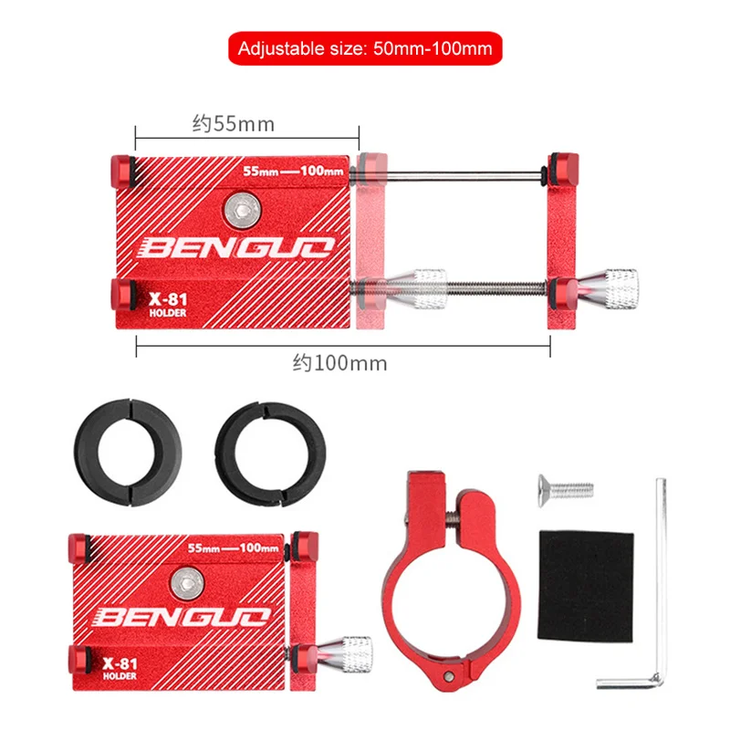 Aluminium Fahrrad Halter Für 35-7 zoll Außen Bike Telefon Halter Unterstützung GPS Bike Telefon Ste