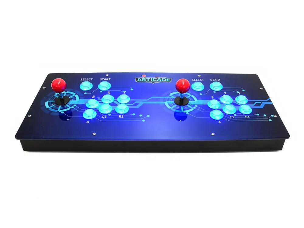 Waveshare Arcade-C-2P набор аксессуаров, 2 плеера игровой автомат Строительный набор(без Pi