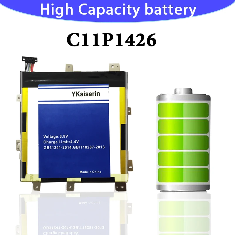 4000mAh C11P1426 Сменный аккумулятор для планшета Asus C11P1426 литий-ионные полимерные аккумуляторы
