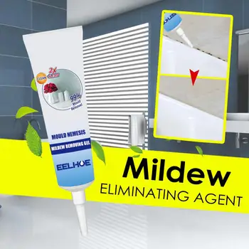 

Mold Miracle Remover Household Mold Miracle Removing Gel Caulk Wall Mold Cleaner for Kitchen Sink Bathtub and Window Frame
