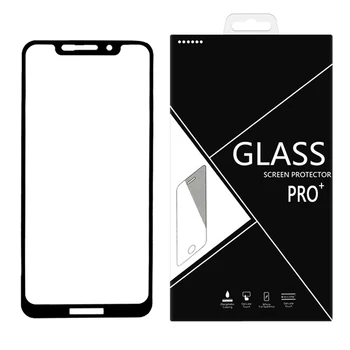 

CAMDEMS 50PCS 2in1 full glue Tempered glass screen protector for Motorola G7 G7 PLUS G7 POWER G7 PLAY guard protective with box