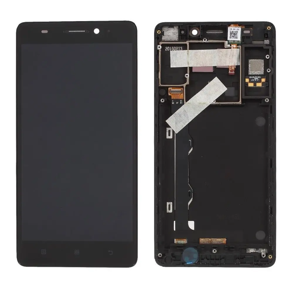 ЖК экран YUEYAO для Lenovo A7000 с сенсорным экраном и дигитайзером в сборе черный|lcd screen|lcd