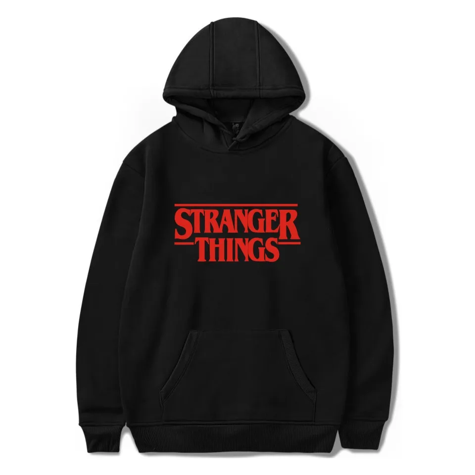 

Stranger Things Hooded Hoodie Stranger Things Loose And Plus-sized Models in Europe And America Women's Sweats & Hoodies