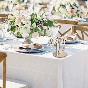 

Wedding Table Numbers 1-20 Set Wood Table Numbers Centerpiece for Party Birthday Anniversary and Baby Shower Rustic Wood with Ho