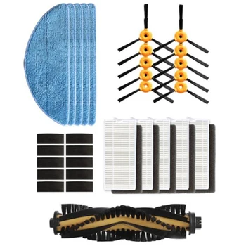 

Side Main Brushes Filters Mop Cloths For Iboto Aqua V710 For Eufy RoboVac 11 11C