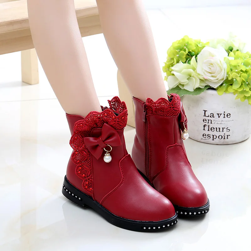 Сапоги детские высокие из экокожи 26 36 дюймов|boot girl leather|high boots girlkids rain |