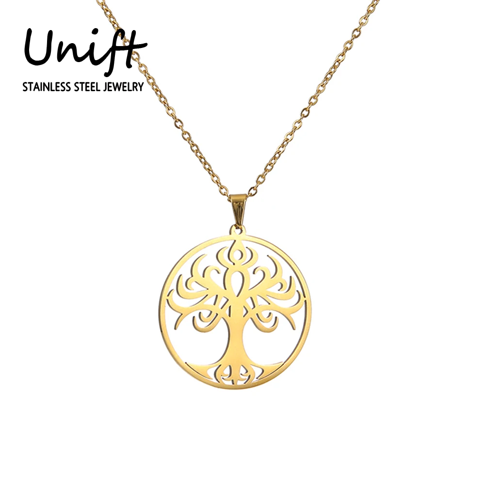 Unift Vintage Tree Of Life Necklace 