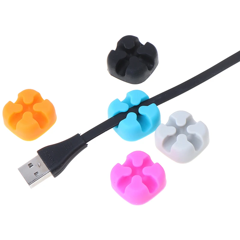 Компьютерный шнур мышь провод телефон USB кабель держатель ПК Кабельный органайзер для iphone android сотовый телефон зарядное устройство шнур держатель