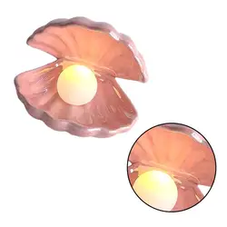 Veilleuse en céramique rose, décoration de bureau, stockage de bijoux, lampe de chevet de Style européen, nouveauté 2020 