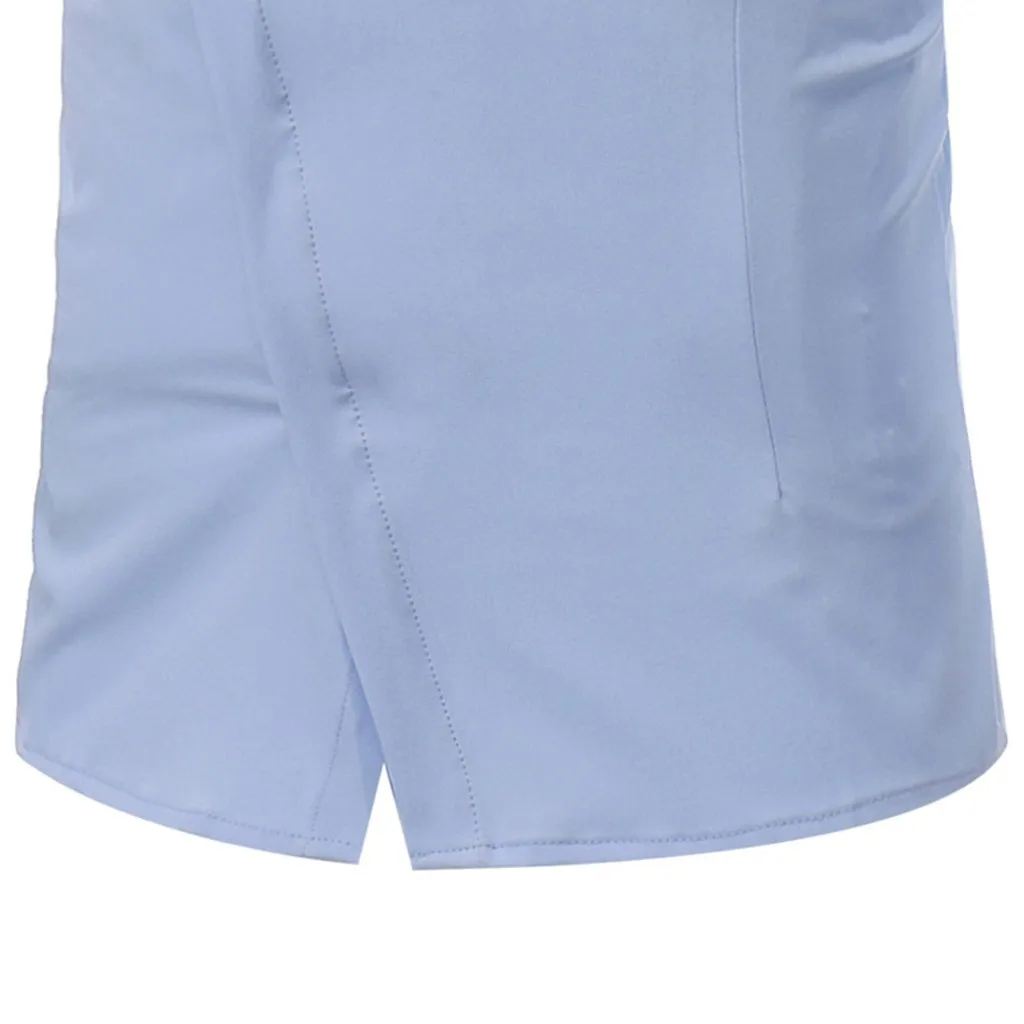 Новое поступление осенне-зимние мужские рубашки с длинным рукавом Irraguler Slim Fit Embroidery Tee Chemise Homme Manche