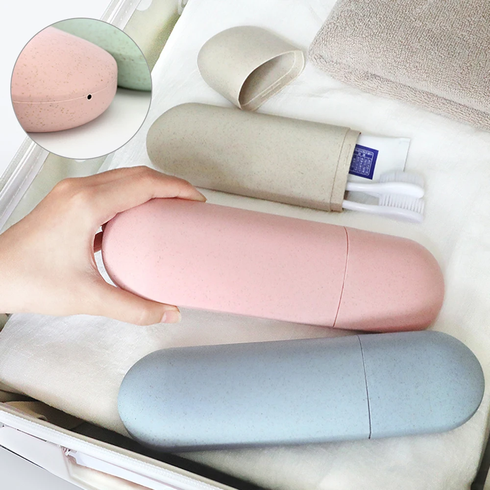 

Toothbrush Holder Portable toothbrush case travel Tooth Toothbrush Cover Hiking Camping Protect Storage Box Toothpaste Organizer