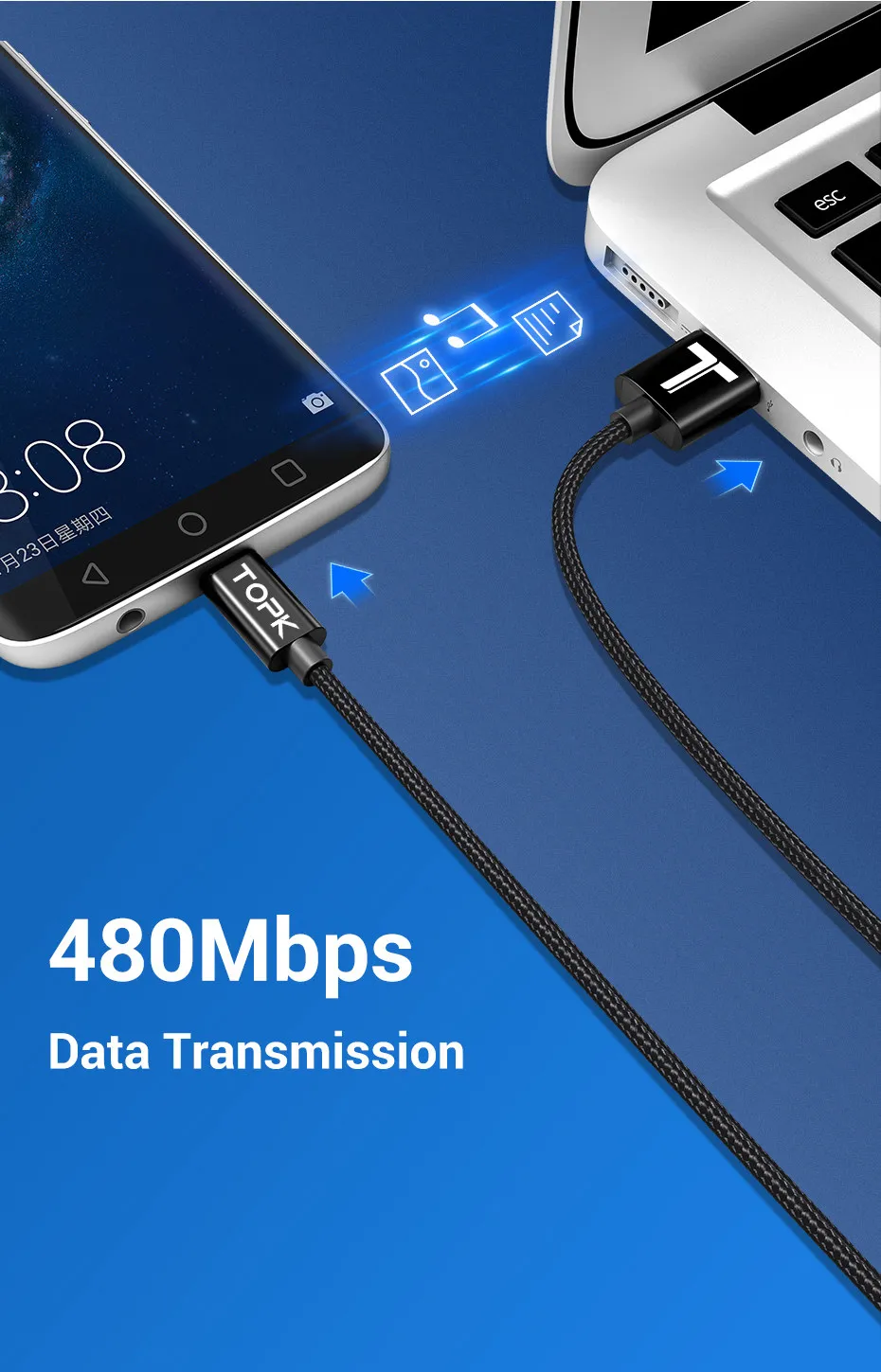 Usb type C кабель USB C 3A кабель передачи данных для быстрой зарядки для samsung Galaxy S10 S9 huawei Xiaomi Мобильный телефон зарядное устройство кабель