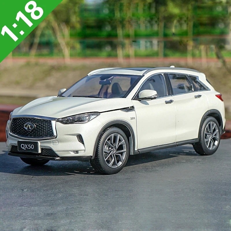 Оригинальная фабричная 1:18, высокая точность I NFINITI QX50, модель из сплава, статическая металлическая модель автомобилей с маленьким подарком