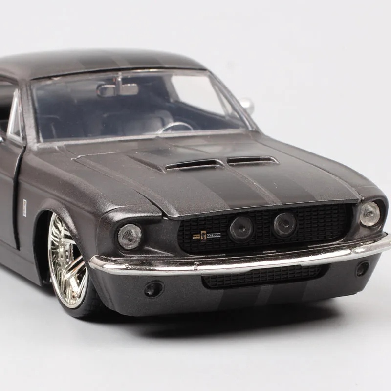 1/24 Jada классика 1967 ford Shelby Mustang GT500 fastback литье под давлением Модель Масштаб автомобиля игрушки автомобиль гонки для коллекции сувенир мальчик