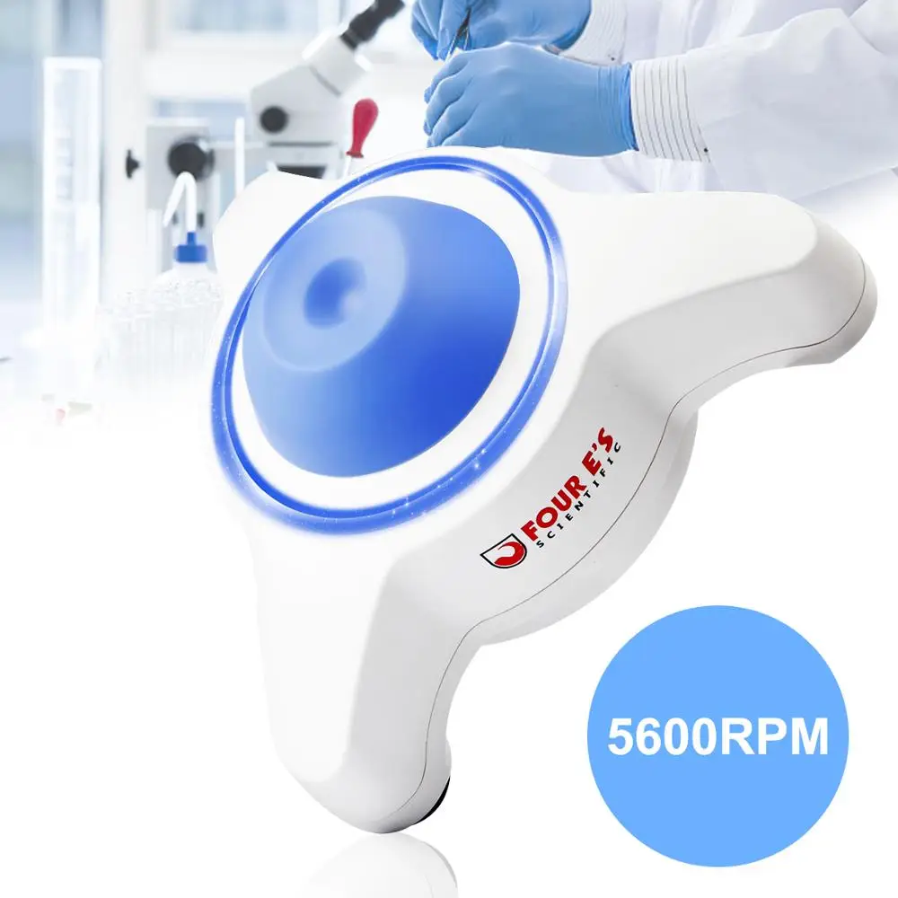 FOURE'S Scientific Vortex Mixer USB Перезаряжаемый мини лабораторный вихревой шейкер 5600 об/мин