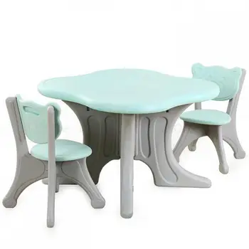 

Children's Desks And Chairs Set Kindergarten Plastic Tables And Chairs, Home Toys, Tables, Games, Drawing Tables, Babies'study T