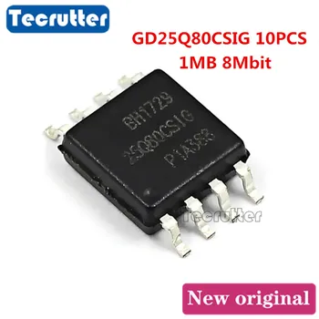

10PCS GD25Q80CSIG GD25Q80 25Q80 1MB 8Mbit SOIC8 SPI FLASH