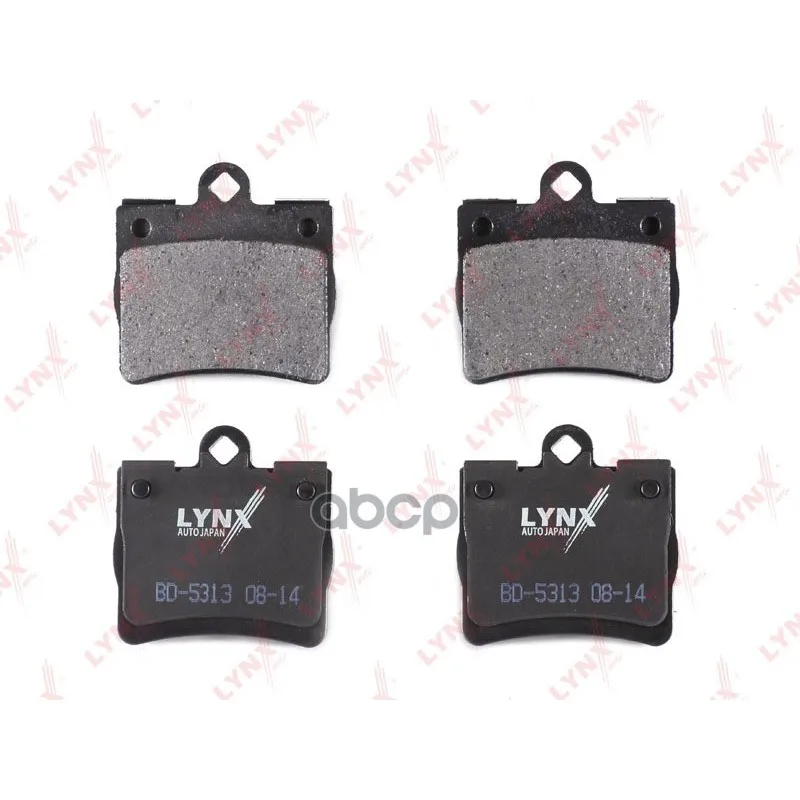 Колодки Тормозные Дисковые | Зад | Mercedes-Benz C180/200/230 W202 1.8/2.0d/2.5d/Td 03/93-05/00 LYNXauto арт. BD5313