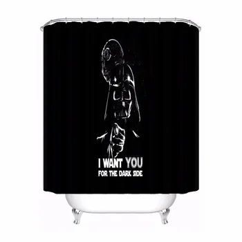

Custom Star Wars @01 Shower Bath Bathroom Curtain Mildewproof Waterproof Polyester Various Sizes#0421-21-49